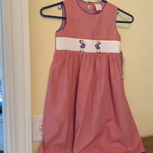 Silly Goose hand smocked dress